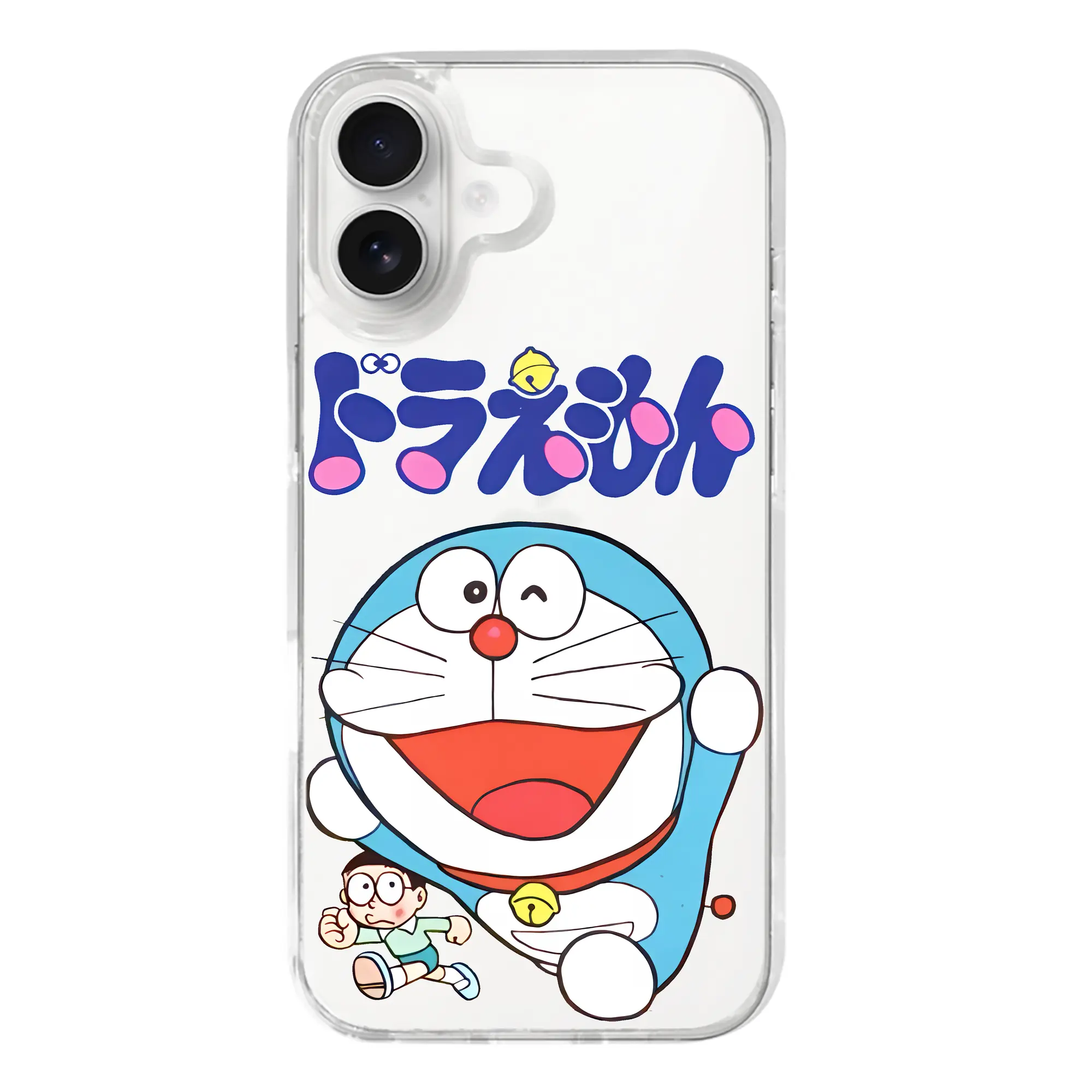 ドラえもん グッズドラえもん - iPhone 17シリーズ 透明スマホケース – 薄型・耐衝撃・精密フィット保護カバー